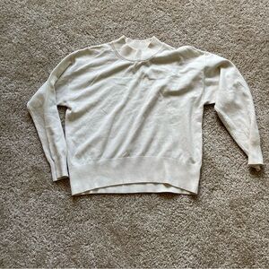 a new day Cream Women's Turtleneck Sweater